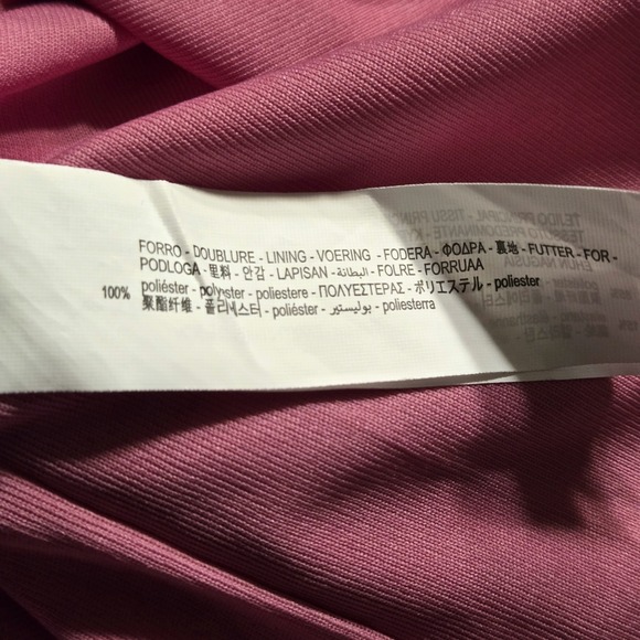 Zara Mini Skirt Womens Size S Pink Geometric Floral Belted Retro Mod - Picture 8 of 9